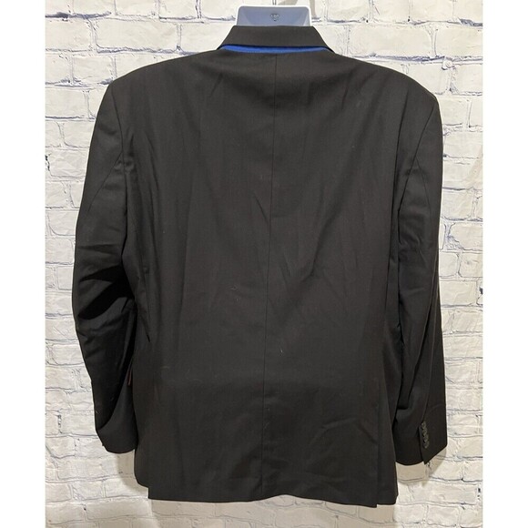 Billy London UK 46R Mens 2 Button Black Suit Blazer Jacket - Picture 2 of 8